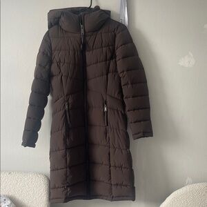 Calvin Klein Dark Brown Puffer Jacket